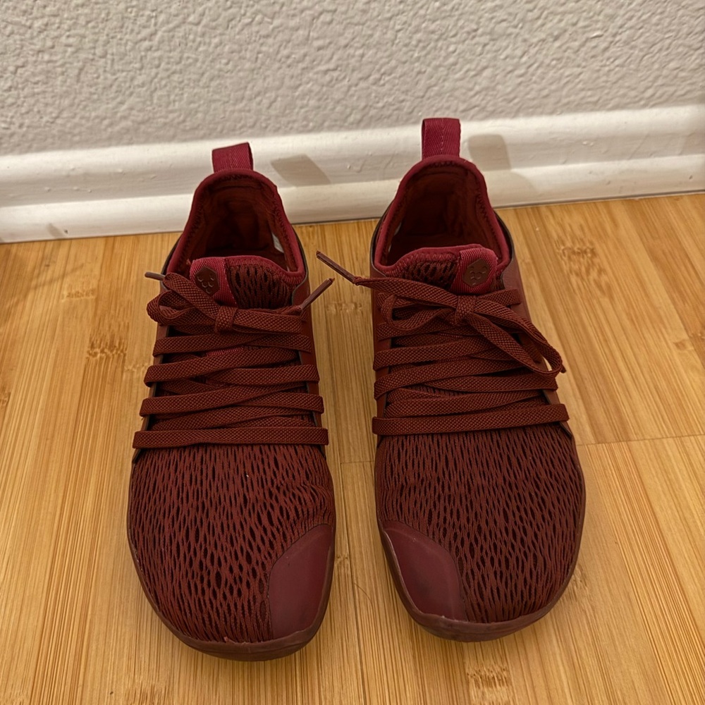 Vivobarefoot Kanna Knit Red Women's Size 8 EU 39 Minimalist Running Casual Shoes